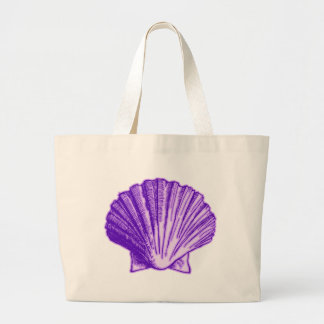 Grand Tote Bag Tropical Moonlight Purple Shell