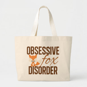 Grand Tote Bag Trouble obsessionnel du renard mou