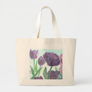 Grand Tote Bag Tulipes