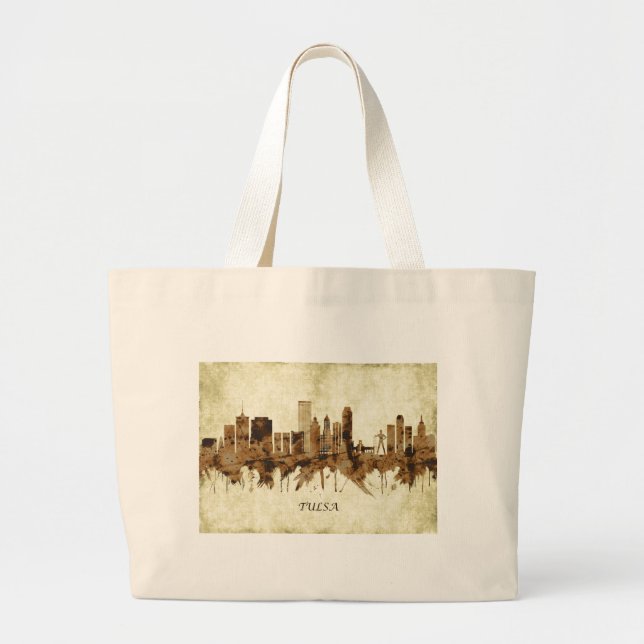Grand Tote Bag Tulsa Oklahoma (Devant)