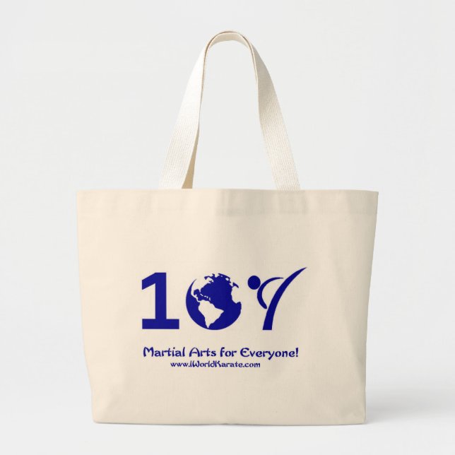Grand Tote Bag Un karaté du monde (Devant)