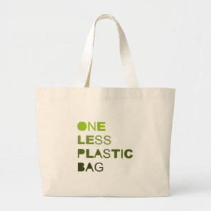 Grand Tote Bag Un moins de solide de plastique