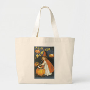 Grand Tote Bag Une Halloween Jolley