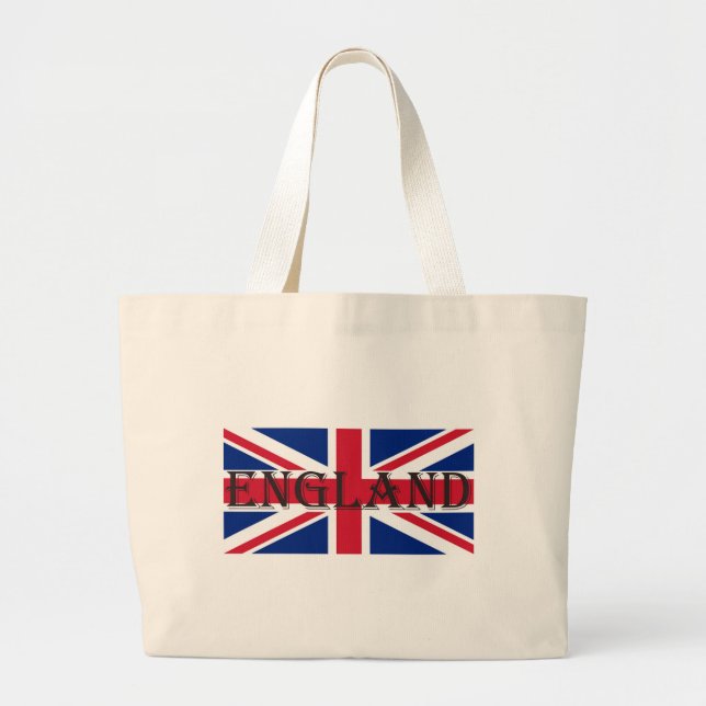 Grand Tote Bag Union Jack Drapeau Angleterre jtcn (Devant)