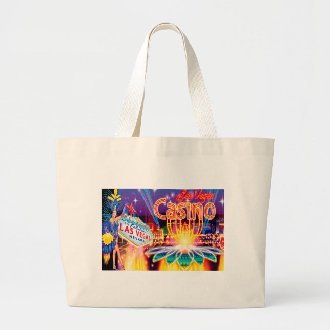 Grand Tote Bag Vacances Las Vegas (Devant)