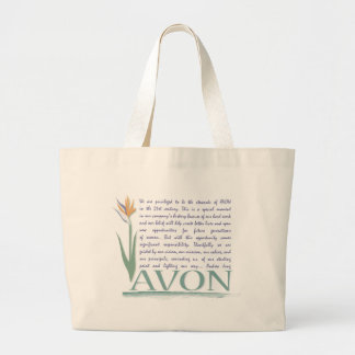 Grand Tote Bag Valeurs Avon de l'entreprise