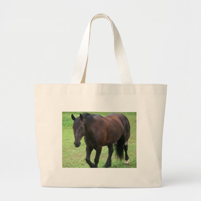 Grand Tote Bag Vanner gitan noir (Devant)