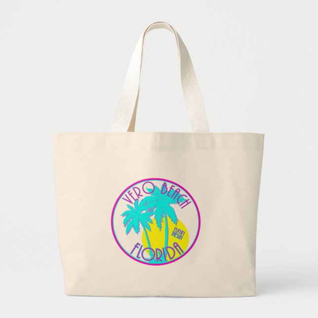 Grand Tote Bag Vero Beach la Floride (Devant)