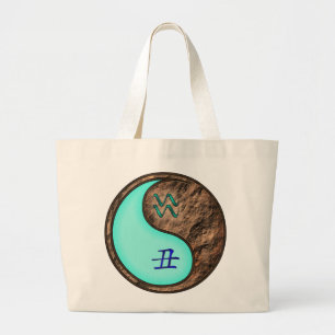 Grand Tote Bag Verseau & Boeuf de Terre