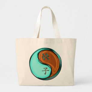 Grand Tote Bag Verseau & Rat de Bois