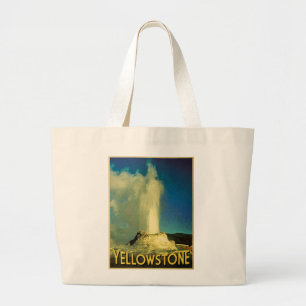 Grand Tote Bag Vieux fidèle de Yellowstone