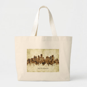 Grand Tote Bag Ville de Milwaukee Wisconsin