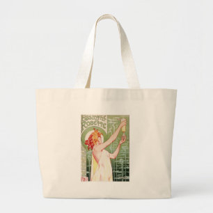 Grand Tote Bag Vintage Absinthe Robette