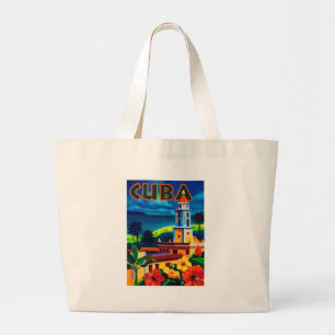 Grand Tote Bag Vintage Cuba
