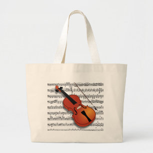 Grand Tote Bag Violon Lover_