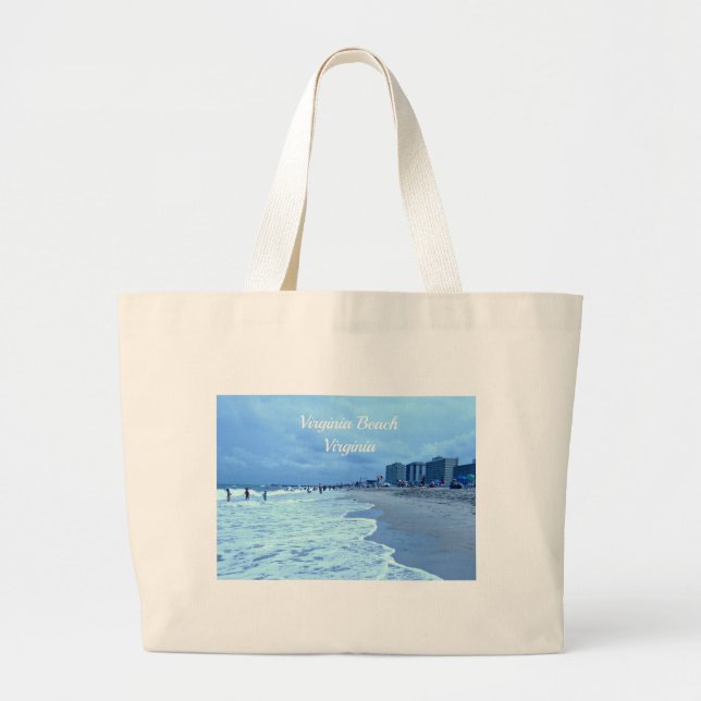 Grand Tote Bag Virginia Beach, la Virginie (Devant)