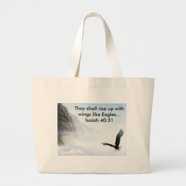 Grand Tote Bag Vol d'Eagles (Devant)