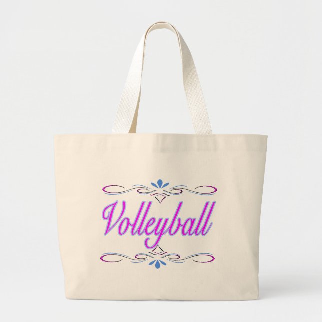 Grand Tote Bag Volleyball chic (Devant)