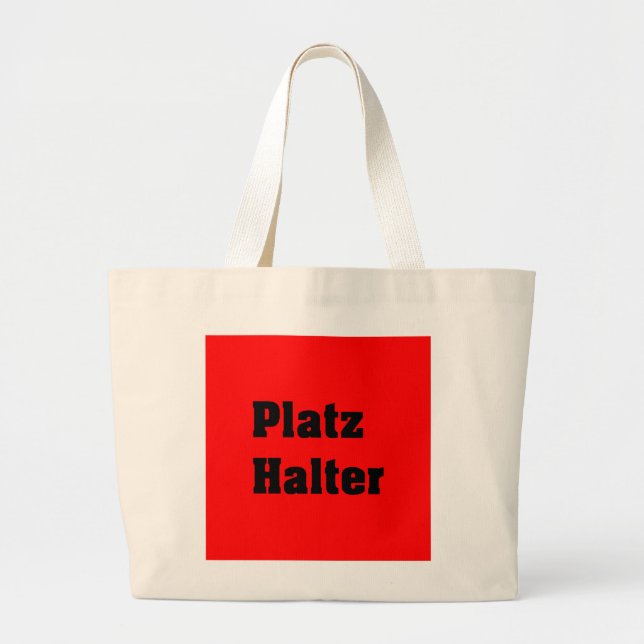 Grand Tote Bag Vorlage (Devant)