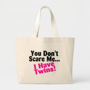 Grand Tote Bag Vous ne m'effrayez pas que j'ai des filles de