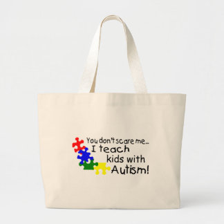 Grand Tote Bag Vous ne m'effrayez pas que j'enseigne des enfants