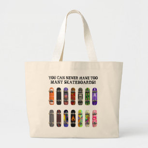 Grand Tote Bag Vous pouvez ne jamais avoir trop de planches à