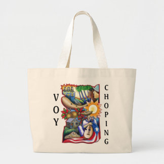 Grand Tote Bag Voy Couper-a traduit spanglish (l'achat allant)