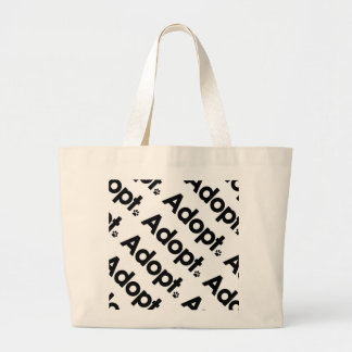 Grand Tote Bag WHS adoptent le logo