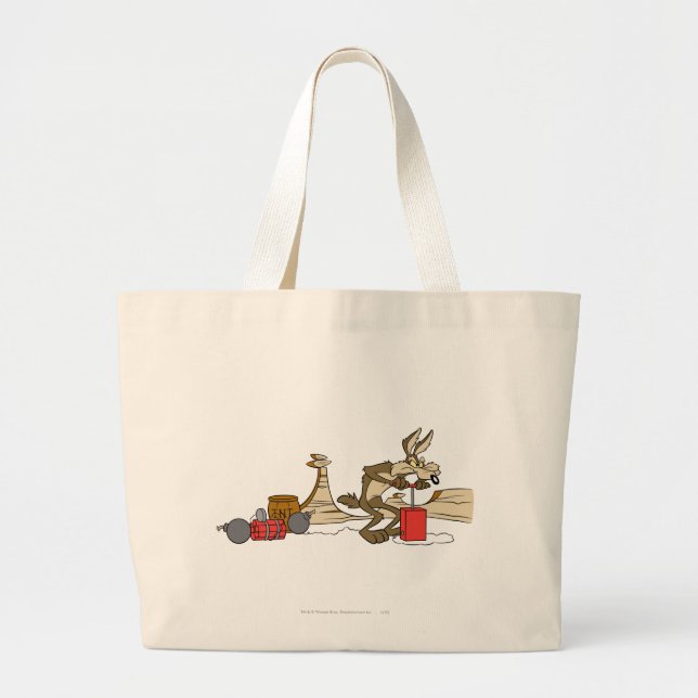 GRAND TOTE BAG WILE E. COYOTE™ ACME TNT (Devant)
