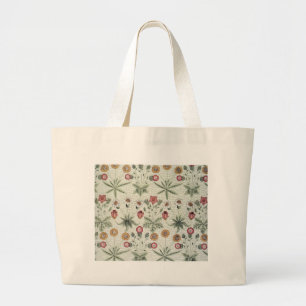 Grand Tote Bag William Morris Daisy Floral Fond d'écran Motif