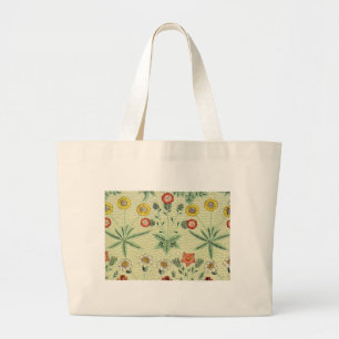 Grand Tote Bag William Morris Daisy Floral Fond d'écran Motif