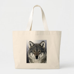 Grand Tote Bag Wolf Eyes