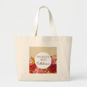 Grand Tote Bag World's Best Esthetician gift