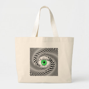 GRAND TOTE BAG YEUX HYPNOTIQUE - HYPNOTISTE