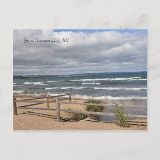 Grand Traverse Bay, carte postale MI