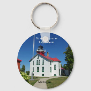 Grand Traverse Lighthouse key chain