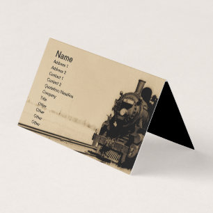 Grand Trunk Western Engine No. 5042 Business Card