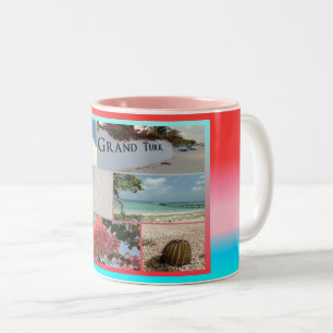 Grand Turks and Caicos  Two-Tone Coffee Mug
