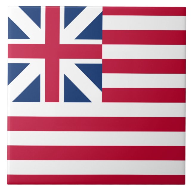 Grand Union, 1st USA Flag of Colonies Tile (Front)