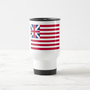 Grand Union, 1st USA Flag of Colonies Travel Mug
