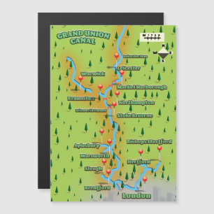 Grand Union Canal Map