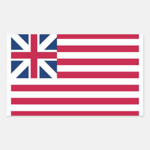 Grand Union USA first flag America symbol patrioti Sticker