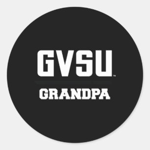 Grand Valley Gvsu Lakers Grandpa Classic Round Sticker