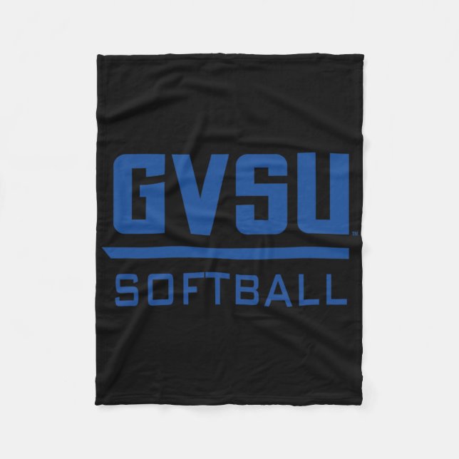 Grand Valley State University Gvsu Softll Apparel  Fleece Blanket (Front)