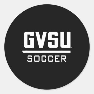 Grand Valley State University Lakers Soccer Ncaa G Classic Round Sticker