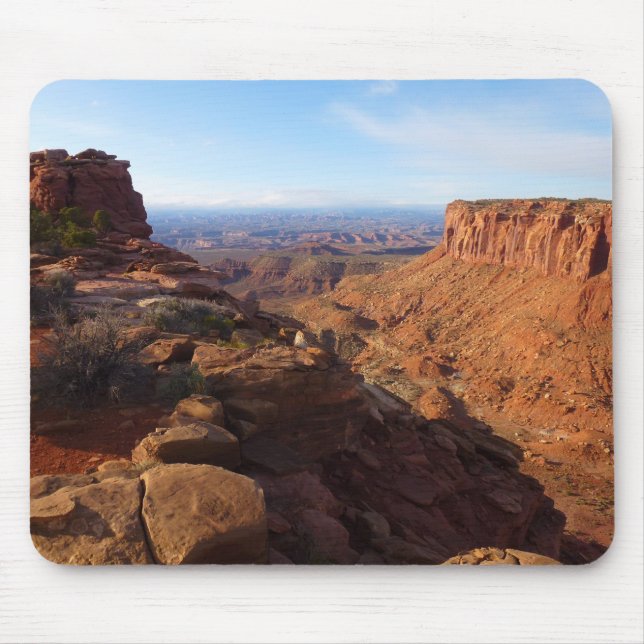 Grand View Point at Canyonlands National Park Mouse Pad (Front)