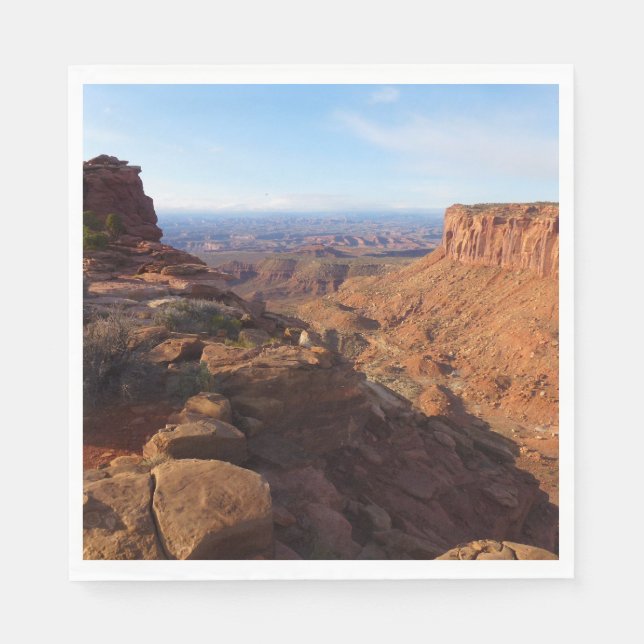 Grand View Point at Canyonlands National Park Napkin (Front)