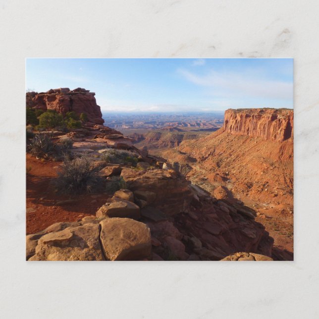 Grand View Point at Canyonlands National Park Postcard (Front)