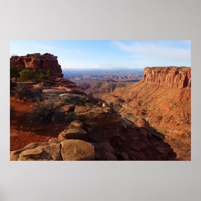 Grand View Point at Canyonlands National Park Poster (Front)