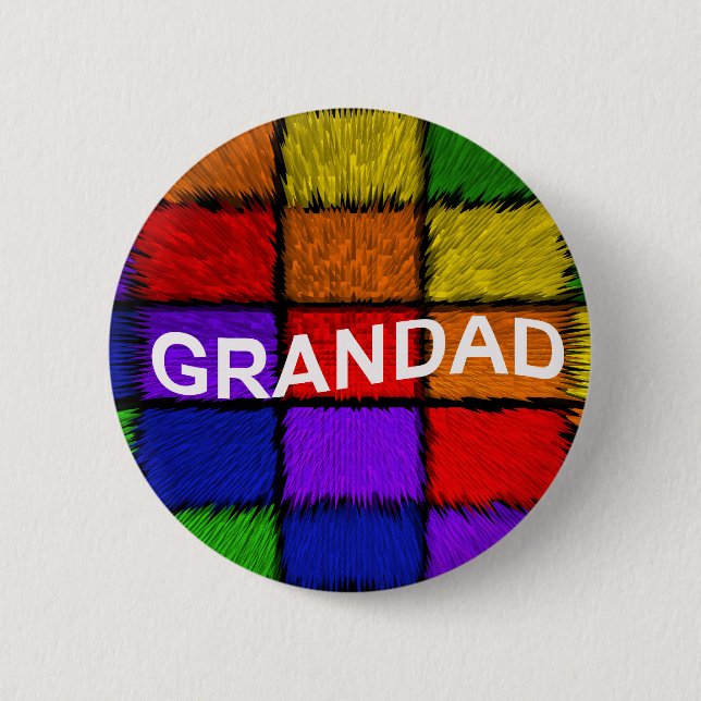 GRANDAD 2 INCH ROUND BUTTON (Front)